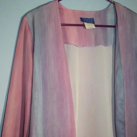 Vintage Vicki Wayne Pastel Open Front Blazer - Picture 4 of 13